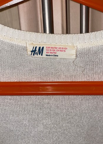 Beyaz Triko V Yaka Kız cocuk Bolero - Görsel 4