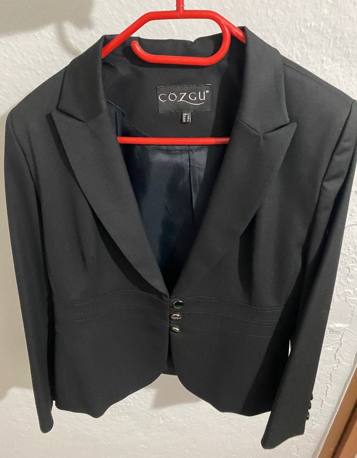 kadın takım elbise pantolon  ve ceket - Görsel 4