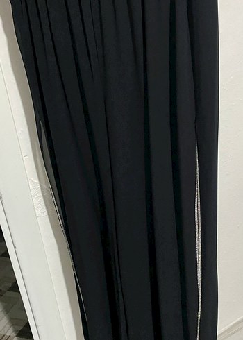 Siyah Uzun Kollu Drapeli Kadın Tunik - Görsel 4