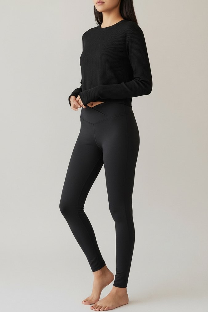 Siyah sporcu taytı - Görsel 2