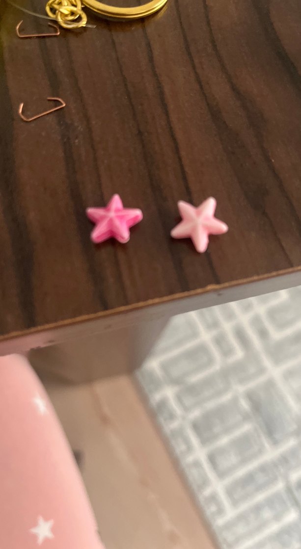 Pastel Renkli Yıldız boncuk - Görsel 2