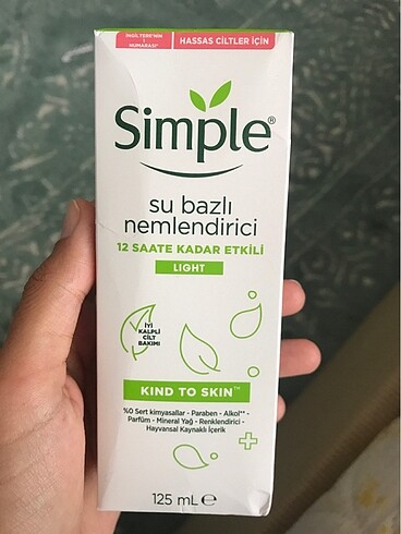 Simple su bazlı nemlendirici