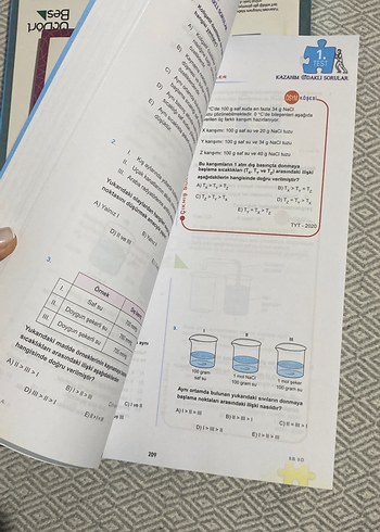 TYT Kimya Soru Bankası - Üç Dört Beş - Görsel 2