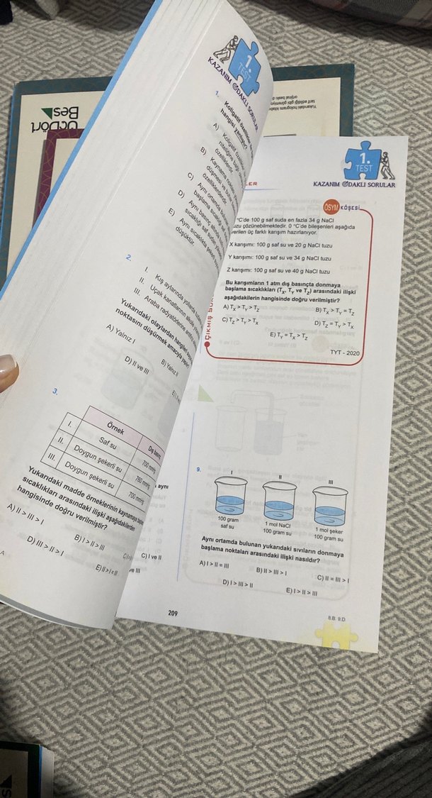 TYT Kimya Soru Bankası - Üç Dört Beş - Görsel 2