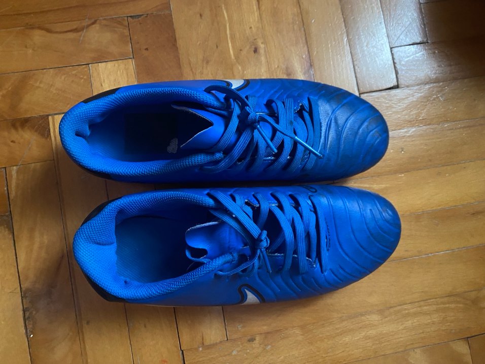 Erkek Lacivert Futbol Ayakkabısı Velcro Bağcıklı - Görsel 2