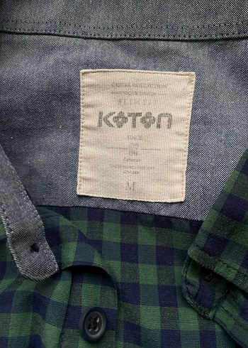 Erkek Yeşil Kareli Uzun Kollu Gömlek - Görsel 2