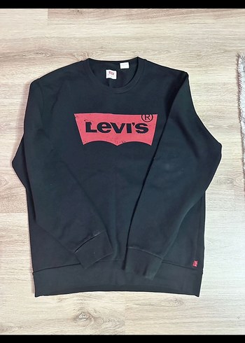 Levis Levi S Siyah Erkek Sweatshirt