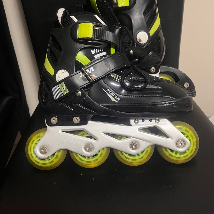 Renkli Siyah Xenon Erkek Paten - Görsel 3