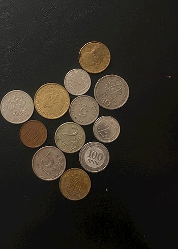 Farklı ülke ve değerlere sahip madeni para - Görsel 4