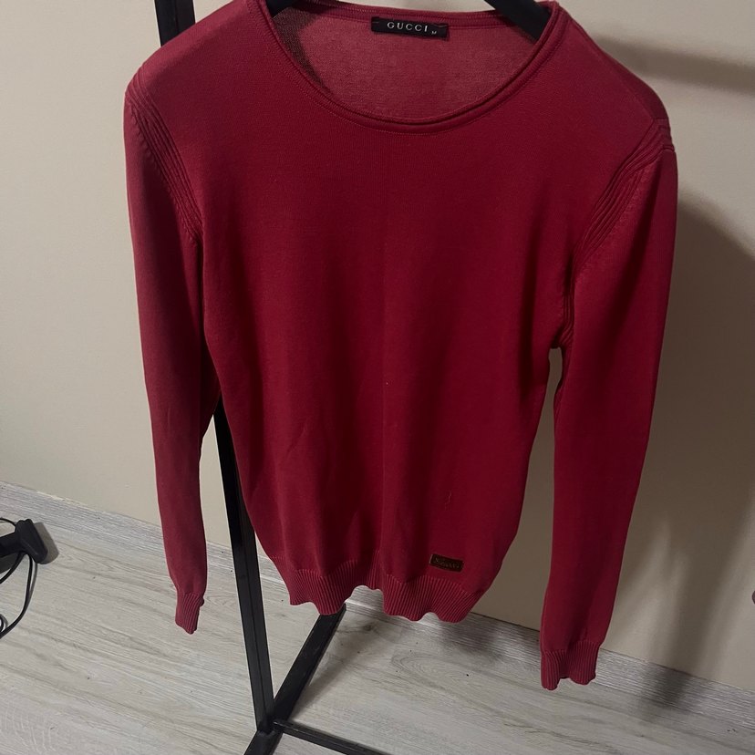 Pembe kadın Trıko İnce Örgü Sweatshirt - Görsel 2