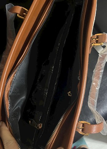 Bej Deri Michael Kors Kadın Omuz Çantası - Görsel 2