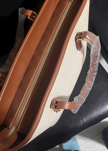 Bej Deri Michael Kors Kadın Omuz Çantası - Görsel 3