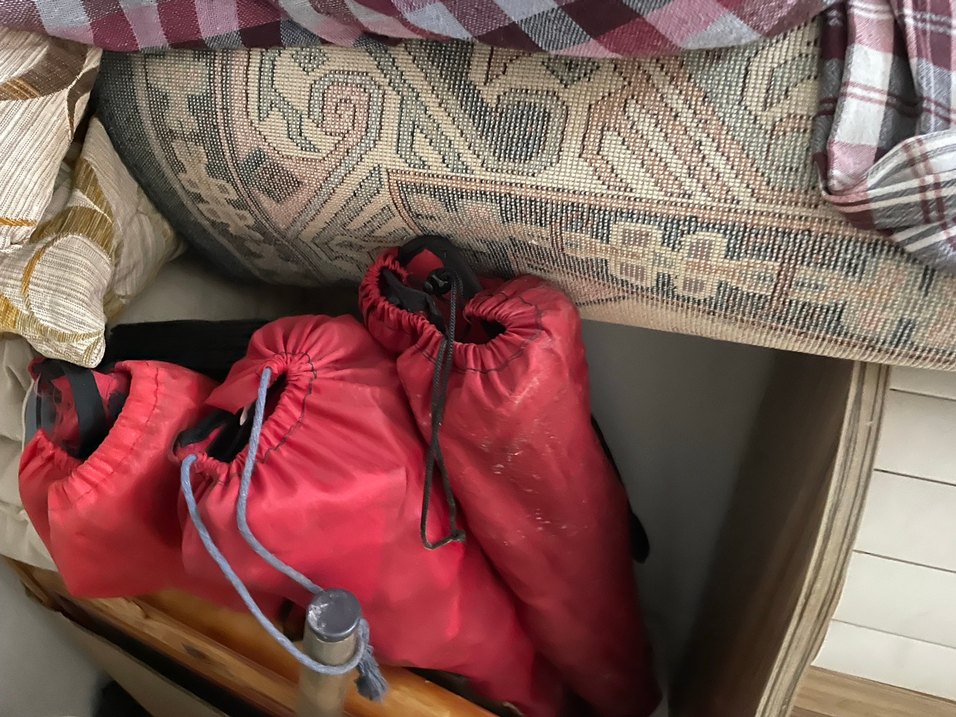 Kırmızı Katlanabilir kamp sandalyesi - Görsel 5