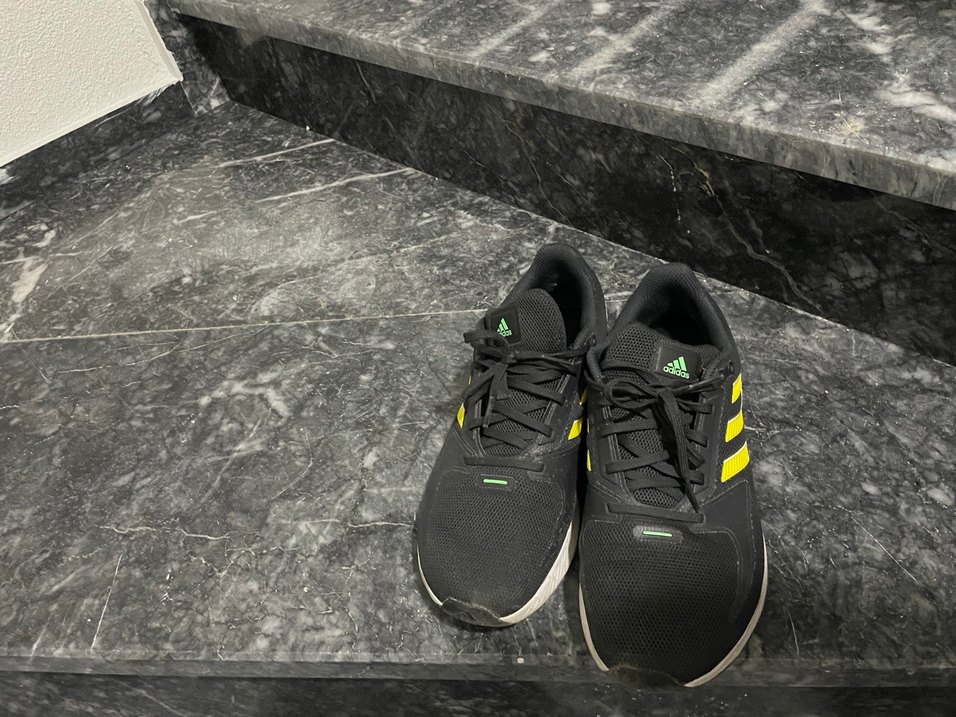 Siyah-Sarı Erkek Spor Ayakkabı - Görsel 3