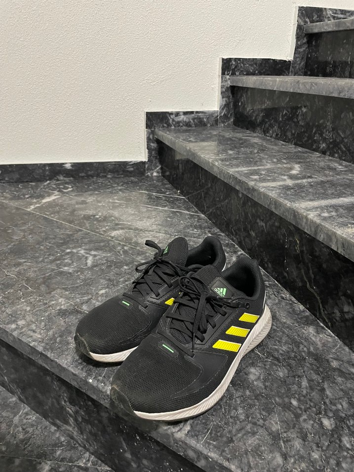 Siyah-Sarı Erkek Spor Ayakkabı - Görsel 4