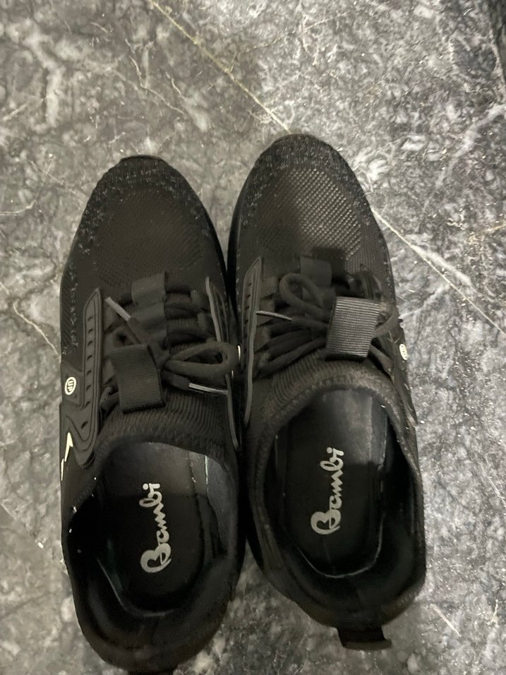 Siyah Yılan Desenli erkek Spor Ayakkabı - Görsel 4