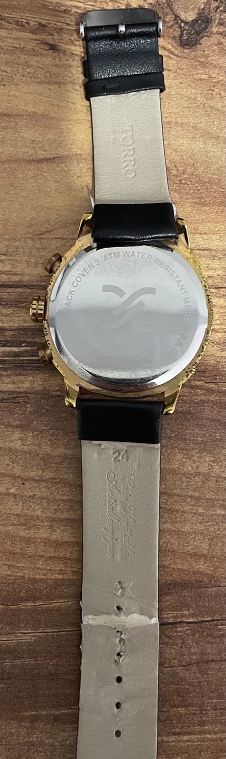 Daniel Klein Erkek Altın Renkli Biker Saat - Görsel 4