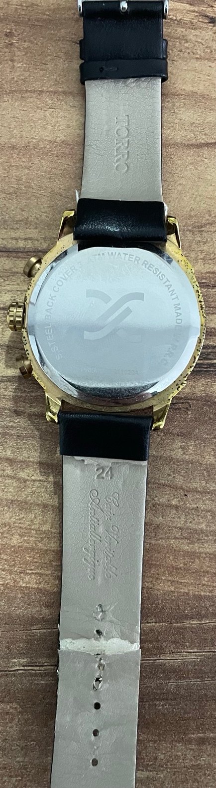 Daniel Klein Erkek Altın Renkli Biker Saat - Görsel 5