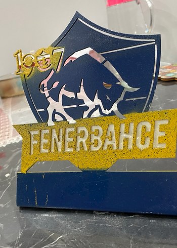 Parlak Mavi Fenerbahçe Erkek Rozeti - Görsel 3