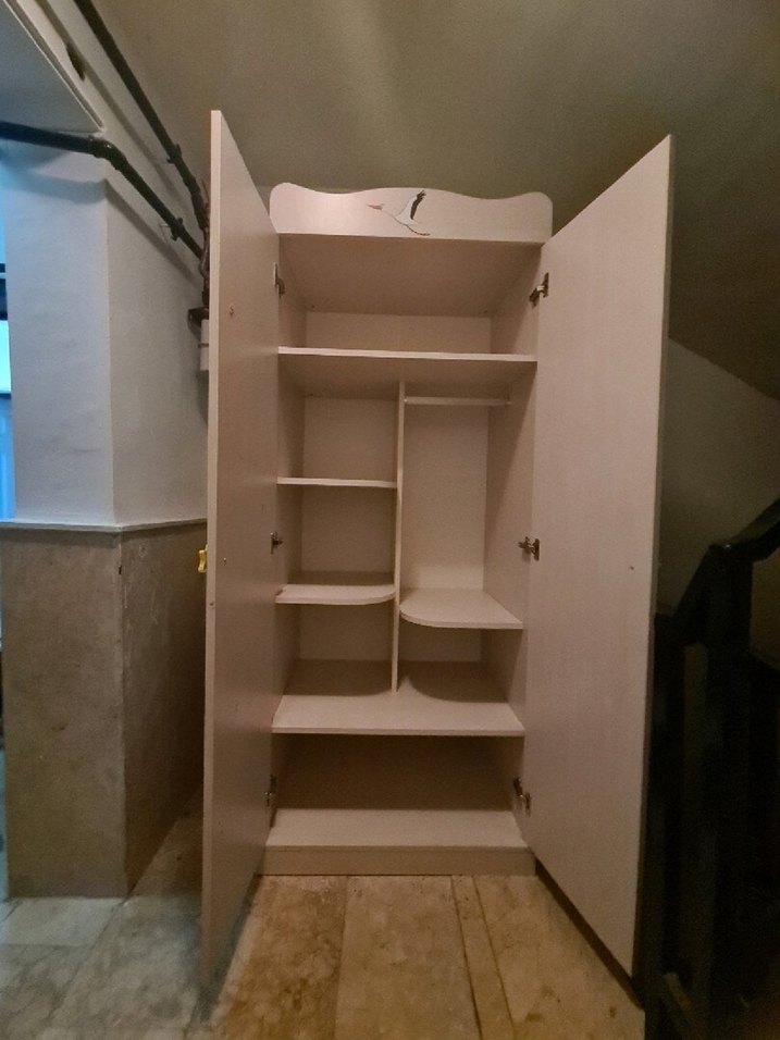 Renkli Zürafa Desenli Çocuk Dolabı - Görsel 3