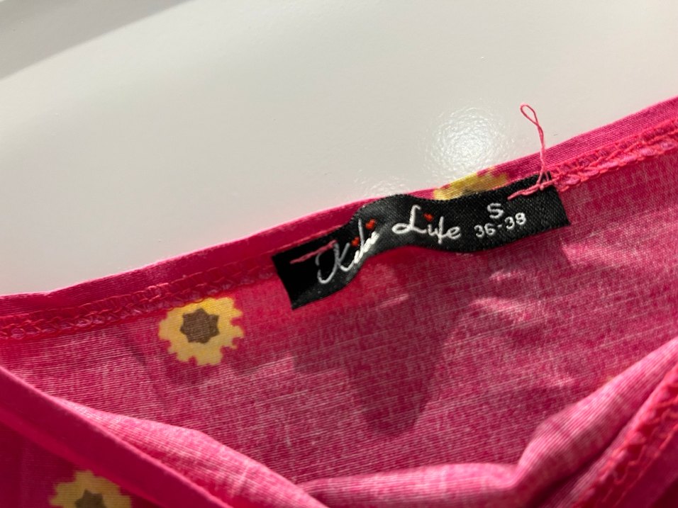 Pembe Bohem Renkli Midi Elbise - Görsel 4