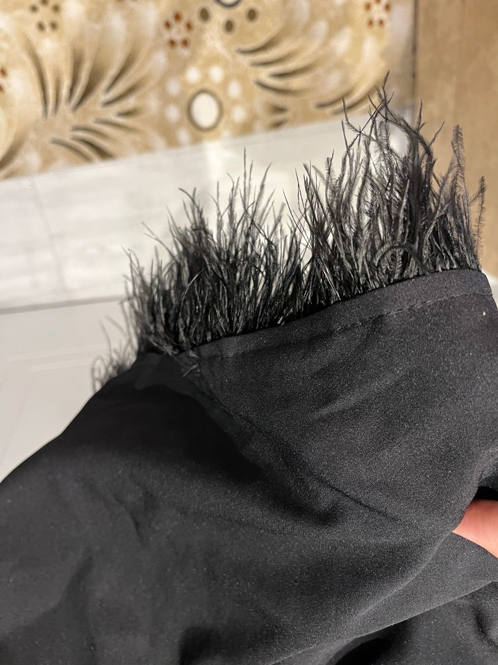 Siyah Drapeli Straplez Uzun Abiye Elbise - Görsel 3