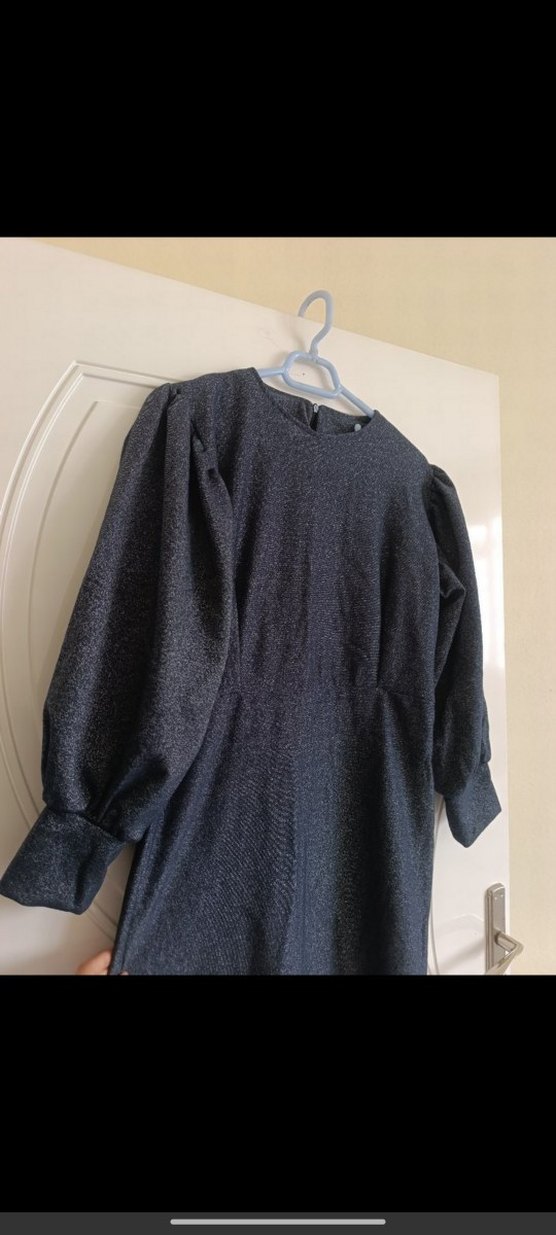 Uzun simli Elbise, Salaş Kesim - Görsel 2