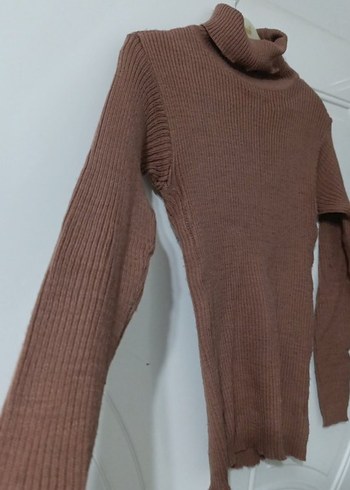 Kadın Triko Boğazlı Kazak - Görsel 2