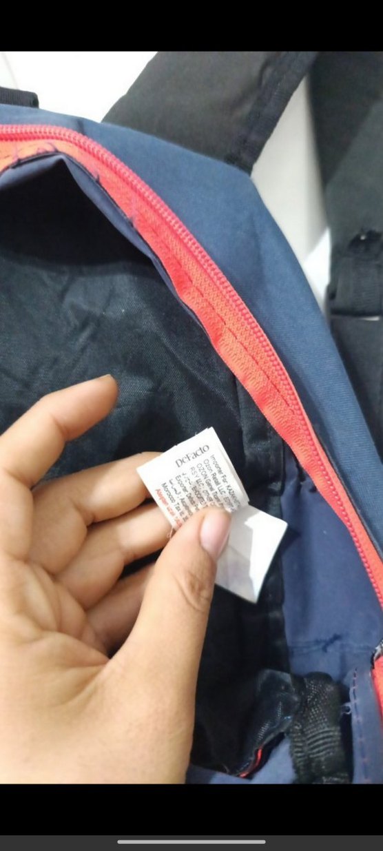 DeFacto Kadın Lacivert Fermuarlı Sırt Çantası - Görsel 2