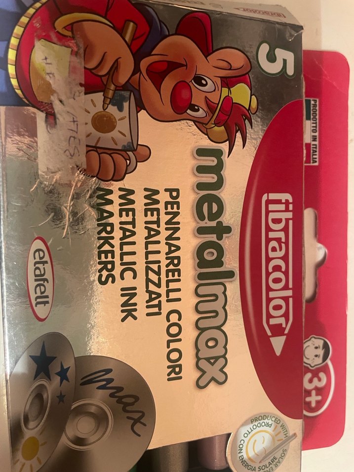 Fibracolor Metalik Keçeli Kalem - Görsel 2