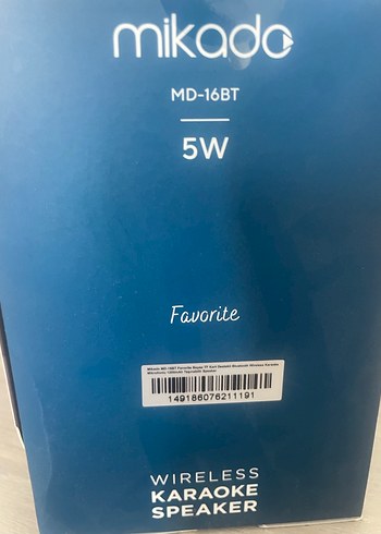 Mikado Renkli 5W Bluetooth Hoparlör ve Mikrofon - Görsel 3