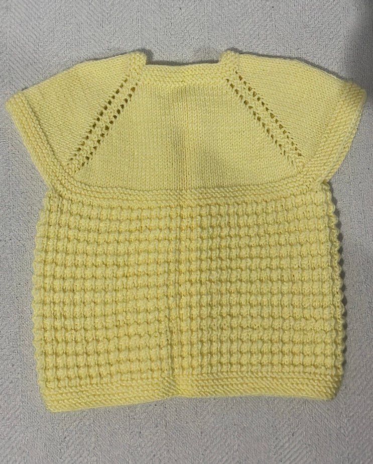 El Örgüsü Bebek Yeleği - Görsel 2