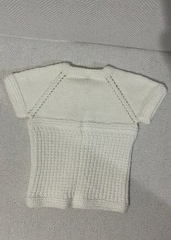 El Örgüsü Bebek Yeleği - Görsel 2