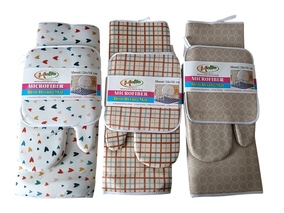 mikrofiber mutfak seti - Görsel 4