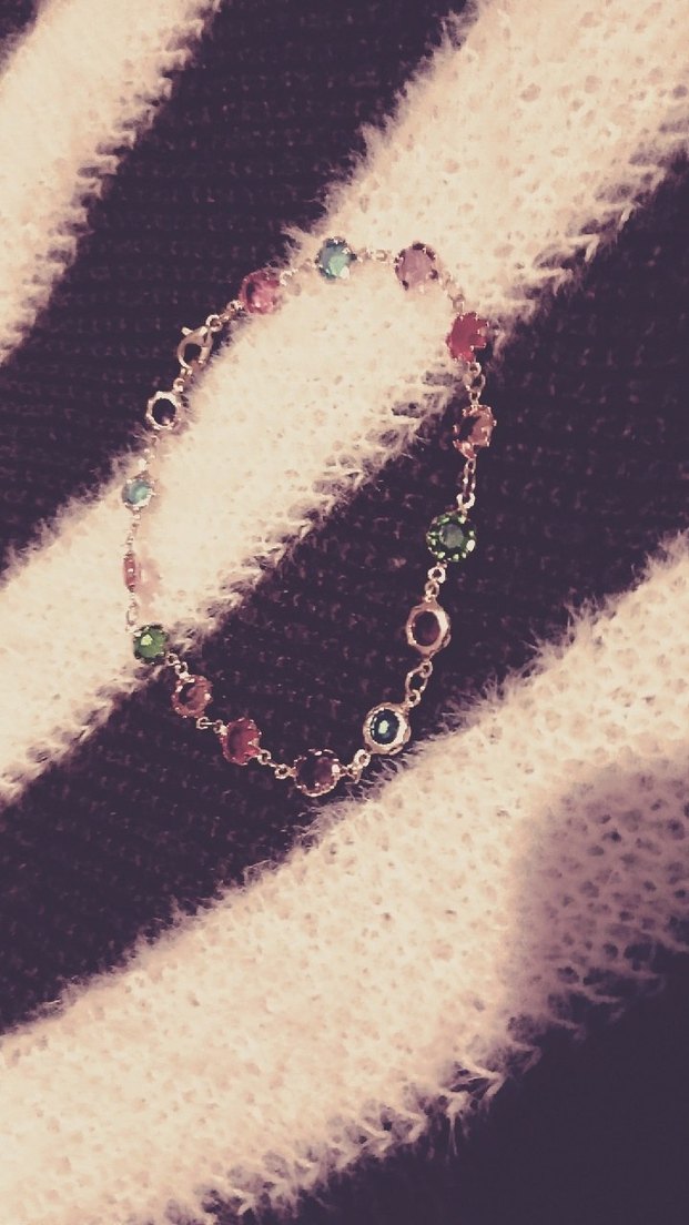 El Yapımı Renkli Boncuklu Bohem Bileklik - Görsel 2