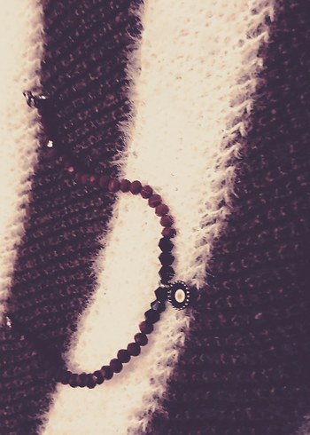 El Yapımı Kadın Boncuk Kolye/Bileklik - Görsel 16