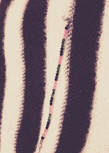 El Yapımı Kadın Boncuk Kolye/Bileklik - Görsel 12