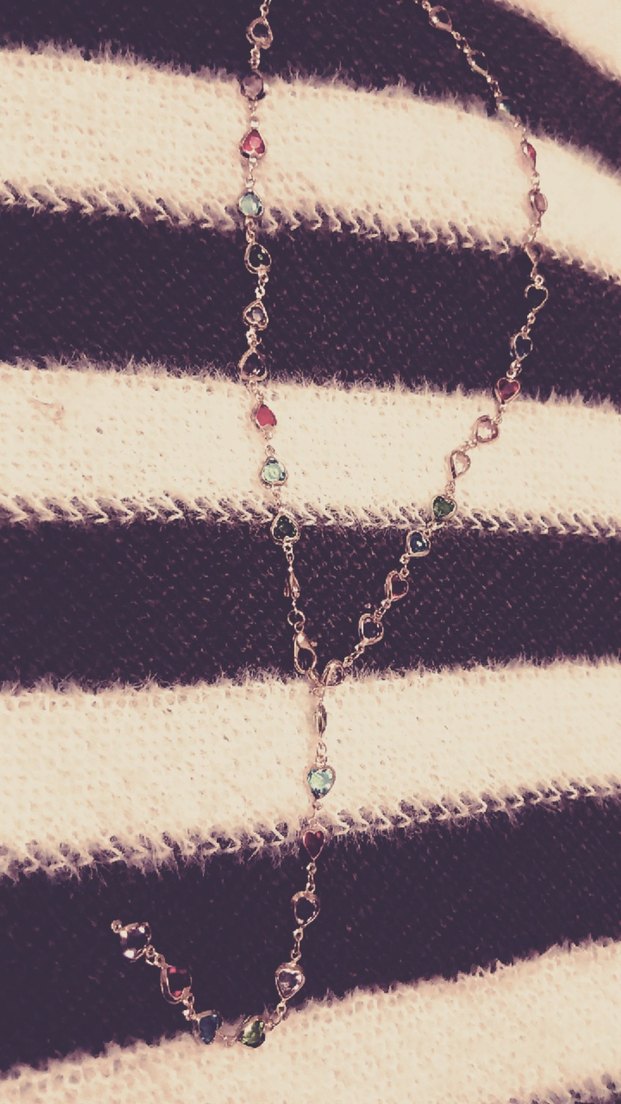 El Yapımı Uzun Çok Renkli Boncuklu Bohem Kolye - Görsel 3