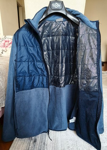 Columbia Erkek Mavi Fermuarlı Polar Ceket - Görsel 3