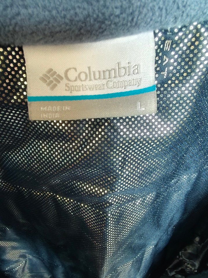 Columbia Erkek Mavi Fermuarlı Polar Ceket - Görsel 4