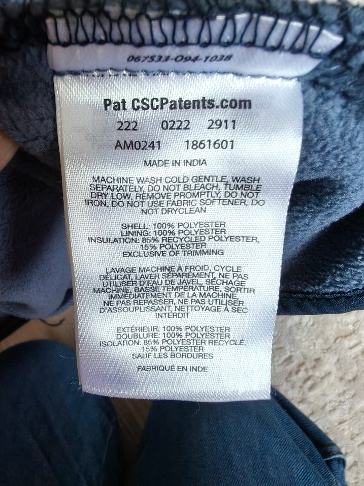 Columbia Erkek Mavi Fermuarlı Polar Ceket - Görsel 5