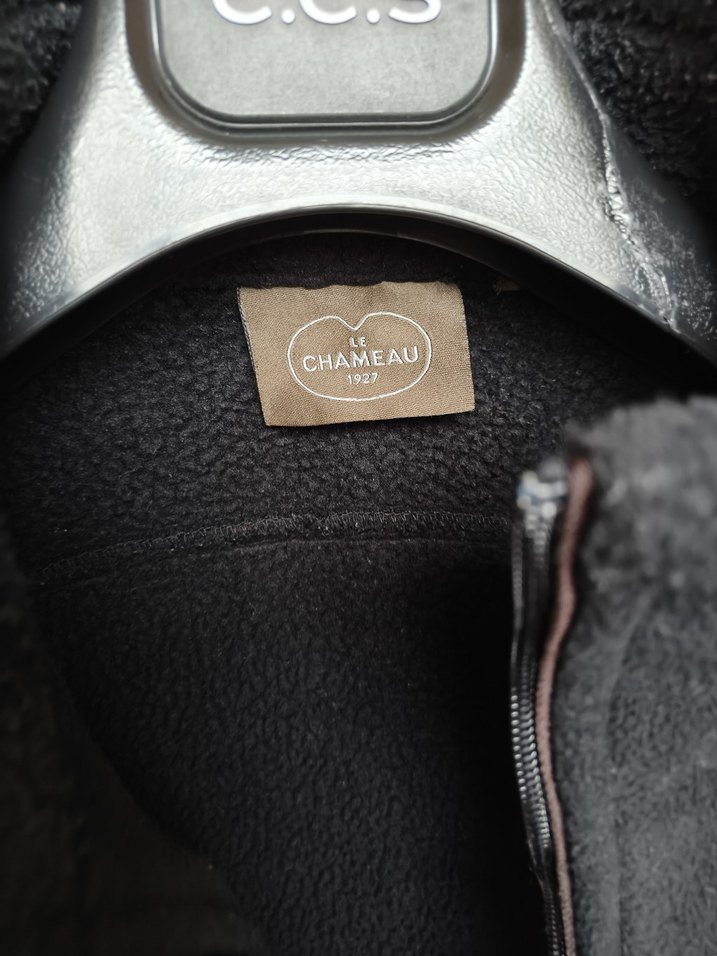 Siyah Fermuarlı Yüksek Yakalı Erkek Polar - Görsel 4