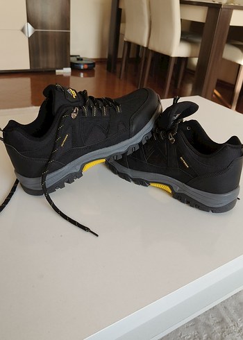 Siyah Bağcıklı Erkek Outdoor Ayakkabı - Görsel 3