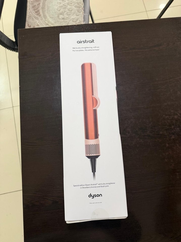 Dyson AirStrait Pembe Saç Düzleştirici - Görsel 2