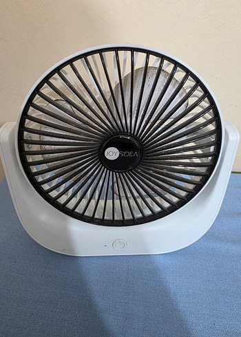 Beyaz Masaüstü Mini Vantilatör - Görsel 3