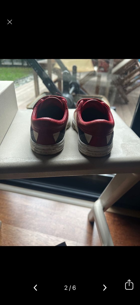 Burberry çocuk ayakkabı - Görsel 2