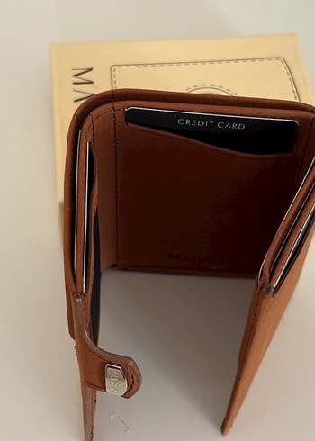 Kahverengi Minimalist Erkek Cüzdan - Görsel 3