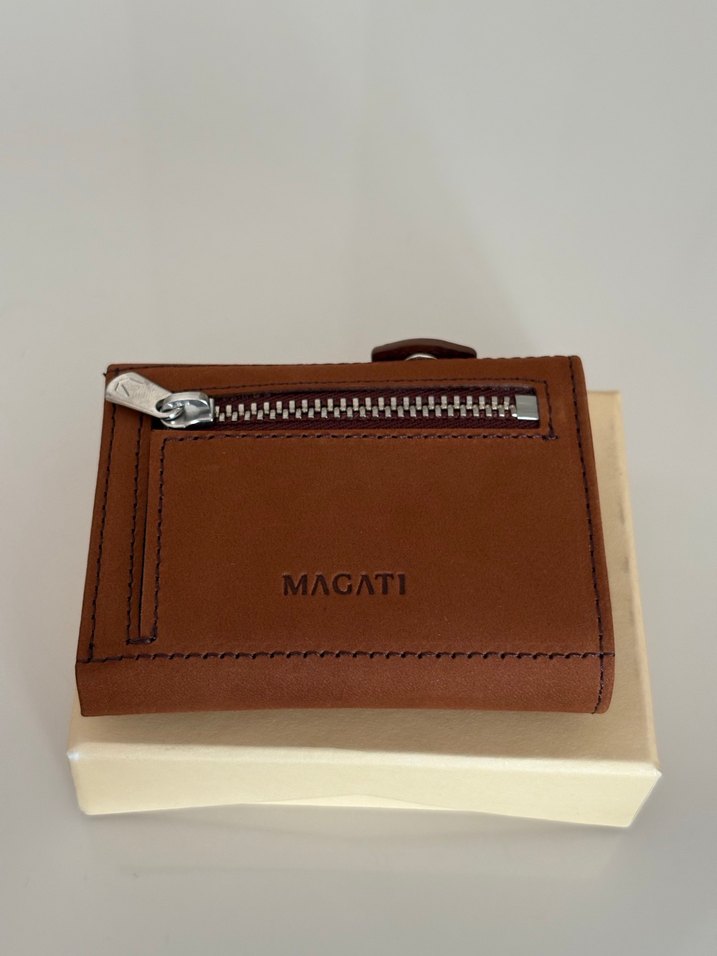 Kahverengi Minimalist Erkek Cüzdan - Görsel 2