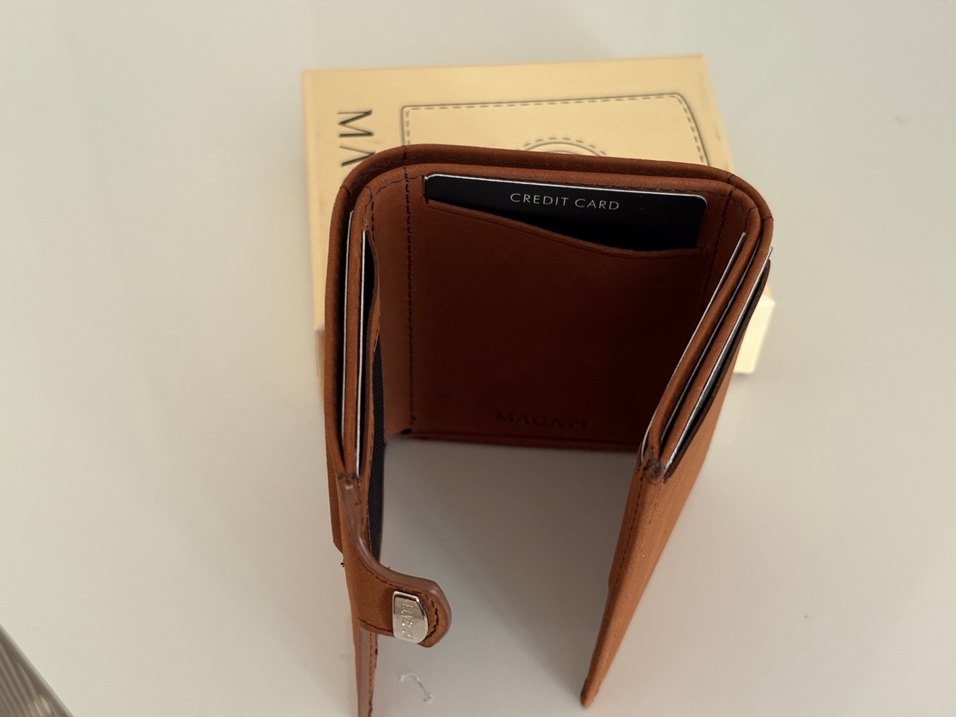 Kahverengi Minimalist Erkek Cüzdan - Görsel 3