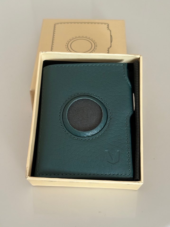 Koyu Haki Erkek Cüzdanı Minimalist Tasarım - Görsel 4